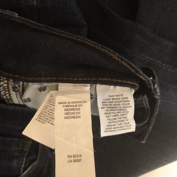 Lucky Brand Denim Jeans Brooke Slim Boot 0/25 Reg - Picture 5 of 12